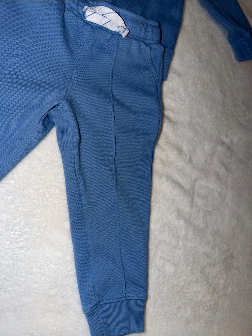 Cat & Jack Blue Pullover Quarter-Zip and Jogger Set